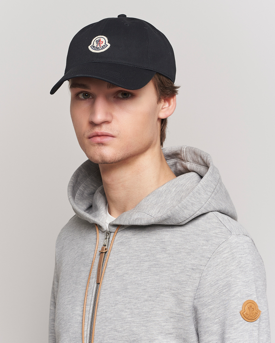 Hombres | Moncler Baseball Cap Black | Moncler | Baseball Cap Black
