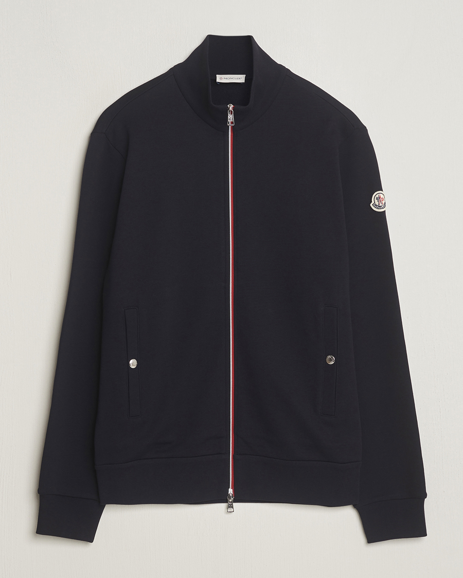 Hombres | Jerséis y prendas de punto | Moncler | Full Zip Cardigan Navy