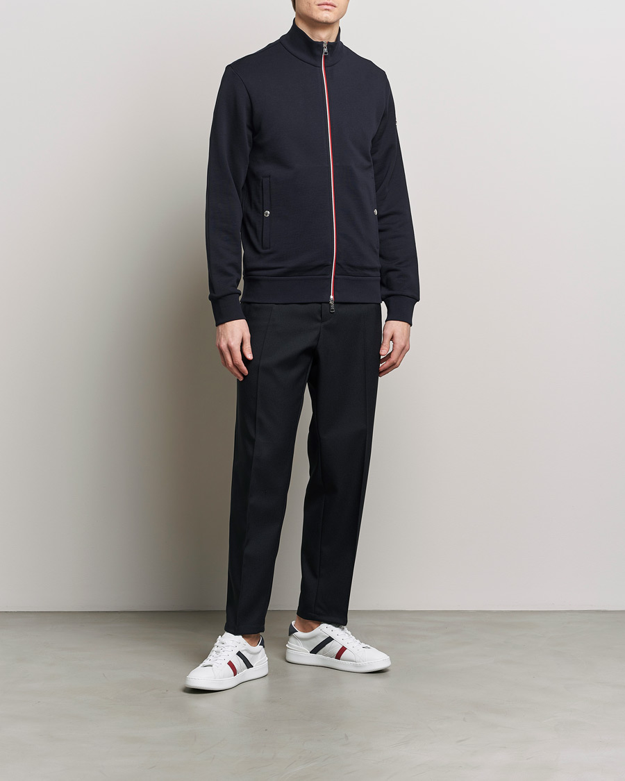 Hombres | Jerséis y prendas de punto | Moncler | Full Zip Cardigan Navy