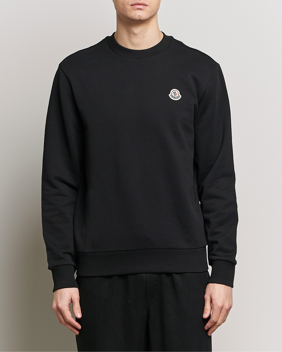 Hombres |  | Moncler | Logo Sweatshirt Black