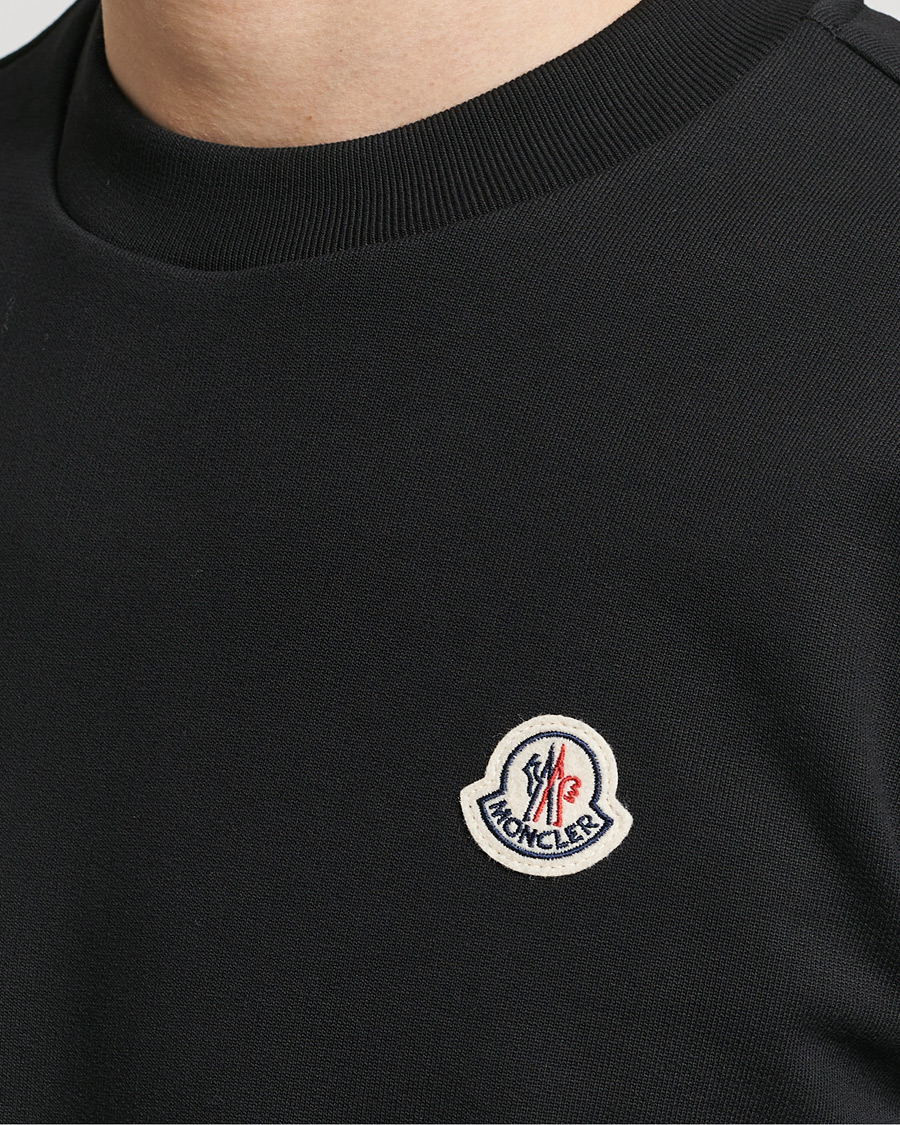 Hombres | Jerséis y prendas de punto | Moncler | Logo Sweatshirt Black