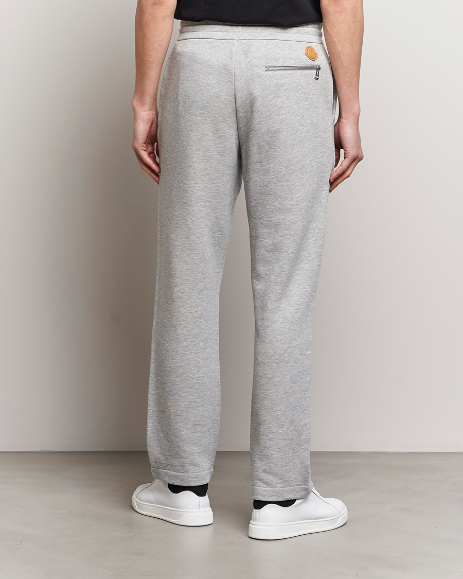 Hombres | Pantalones | Moncler | Cotton Sweatpants Light Grey