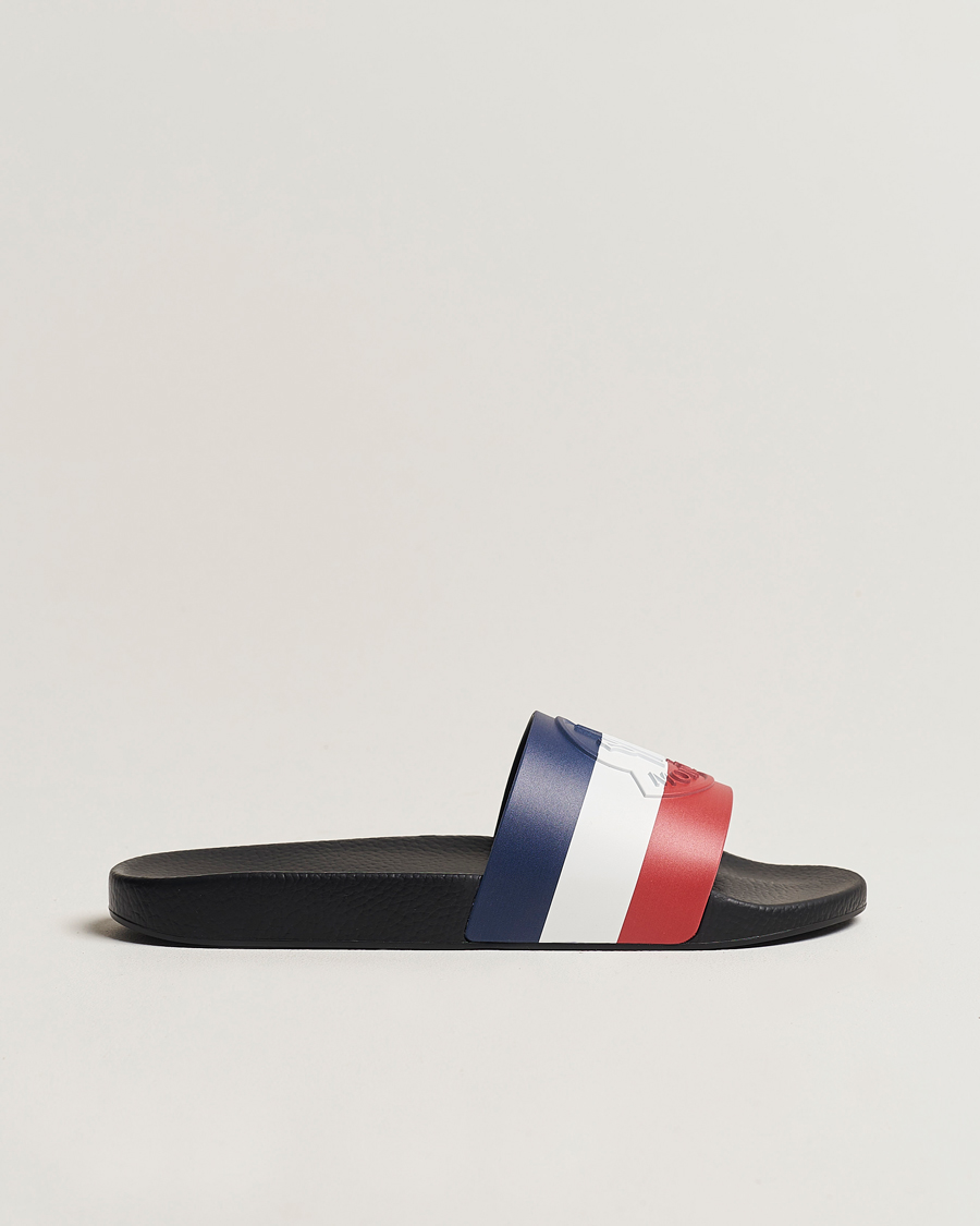 Hombres | Moncler Basile Slides Black | Moncler | Basile Slides Black