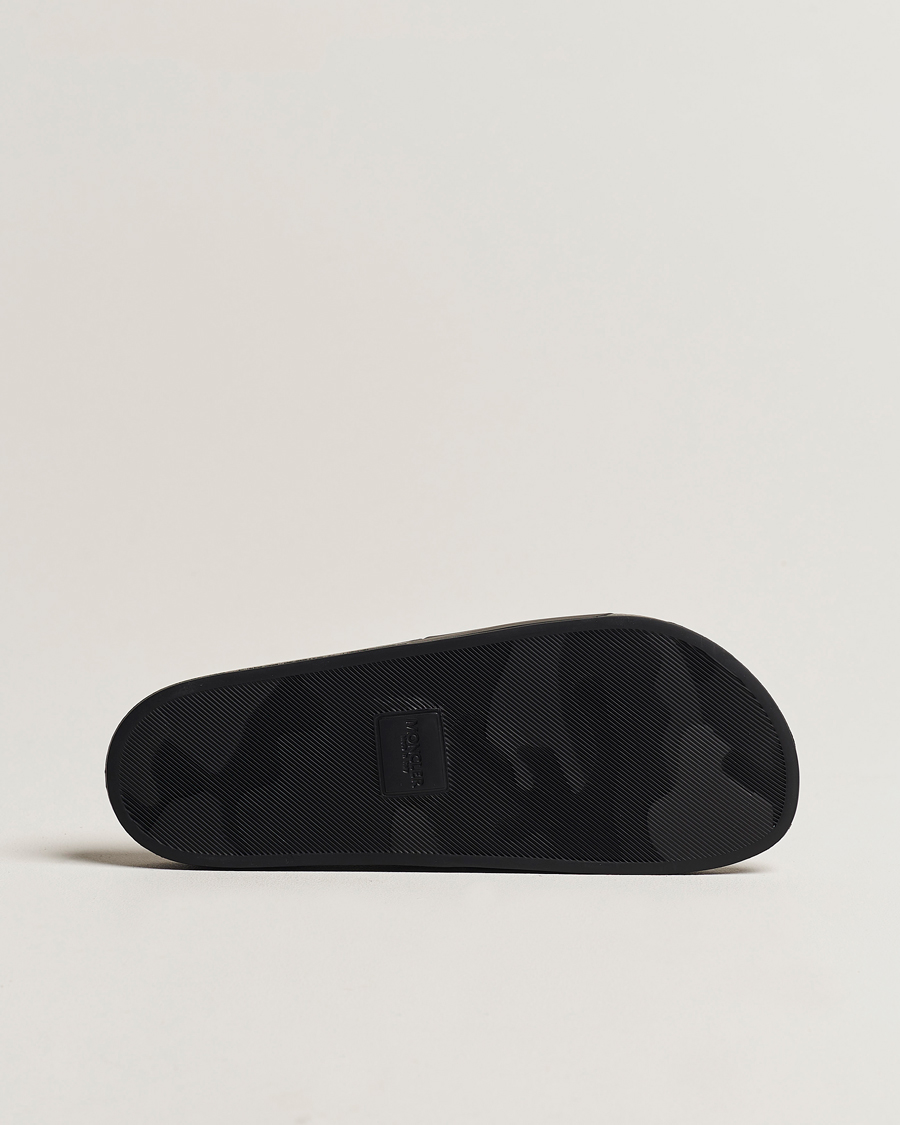 Hombres | Moncler Basile Slides All Black | Moncler | Basile Slides All Black