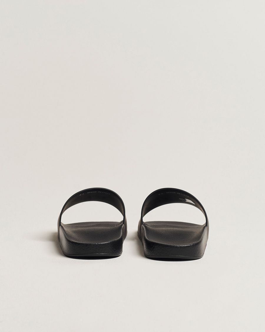 Hombres | Moncler Basile Slides All Black | Moncler | Basile Slides All Black