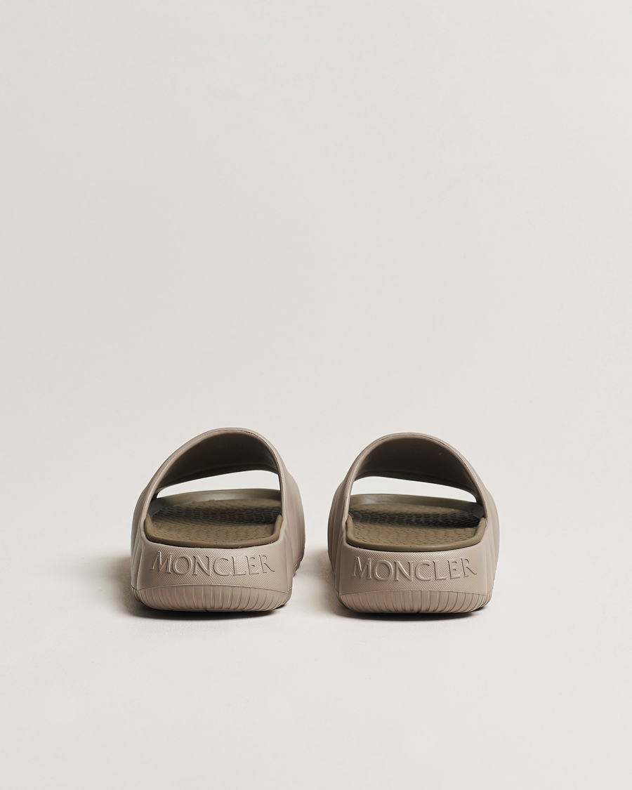 Hombres | Moncler Lilo Slides Beige | Moncler | Lilo Slides Beige