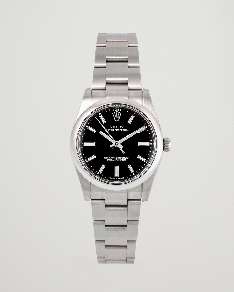 Hombres | Rolex Pre-Owned Oyster Perpetual 124200 Silver | Rolex Pre-Owned | Oyster Perpetual 124200 Silver