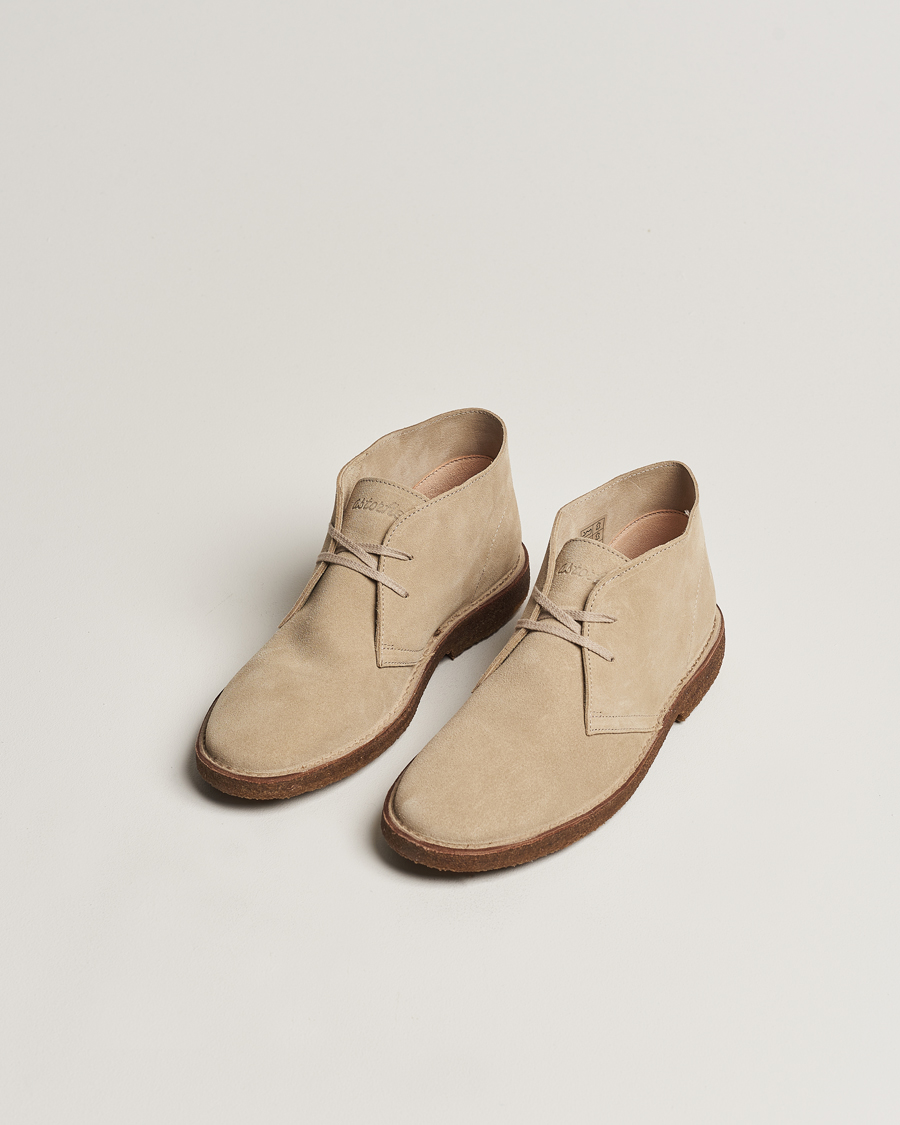 Hombres | Zapatos de ante | Astorflex | Montflex Chukka Boots Stone Suede