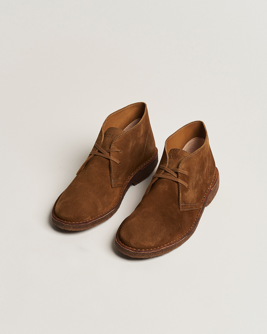 Hombres | Zapatos de ante | Astorflex | Montflex Chukka Boots Whiskey Suede
