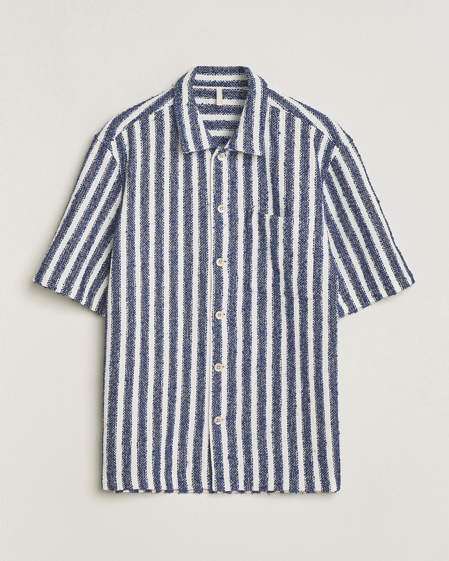 Hombres | Camisas | Sunflower | Spacey Shirt Navy Stripe
