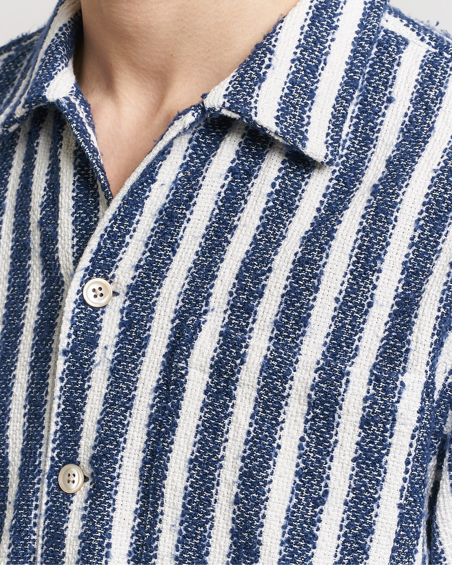 Hombres | Camisas | Sunflower | Spacey Shirt Navy Stripe