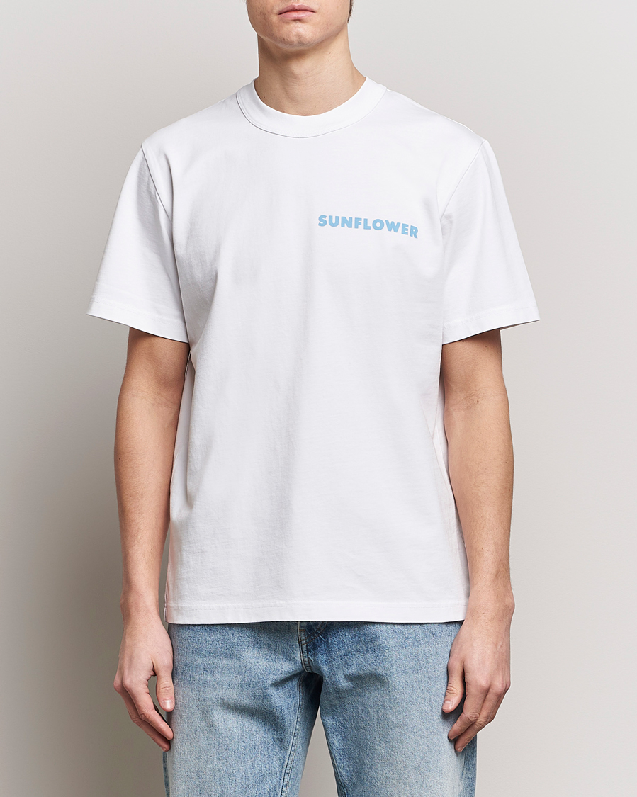 Hombres | Camisetas de manga corta | Sunflower | Master Logo T-Shirt White