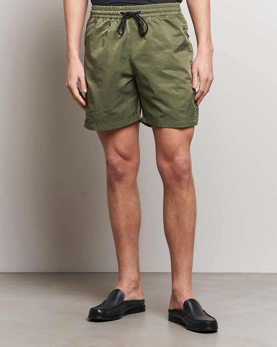 Hombres | Pantalones cortos con cordones | Sunflower | Mike Shorts Olive