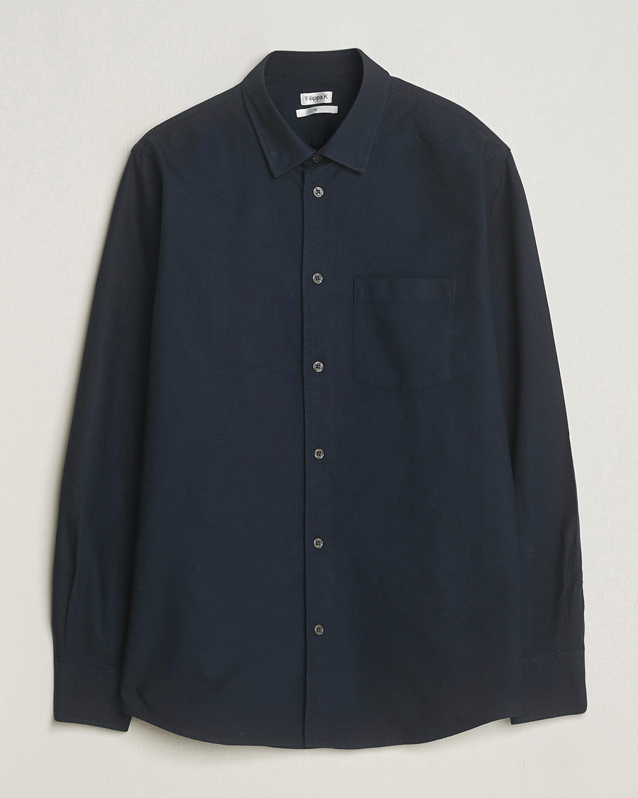Hombres | Camisas | Filippa K | Tim Oxford Shirt Navy