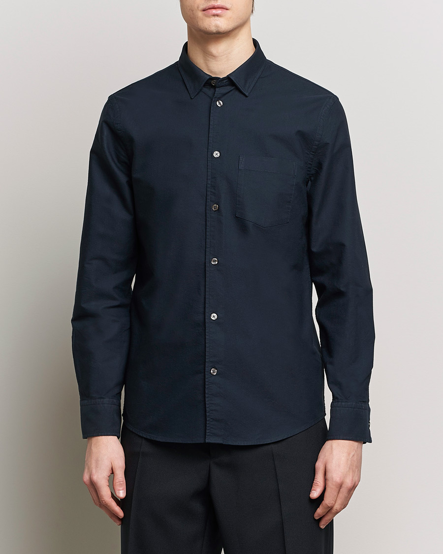 Hombres | Camisas | Filippa K | Tim Oxford Shirt Navy