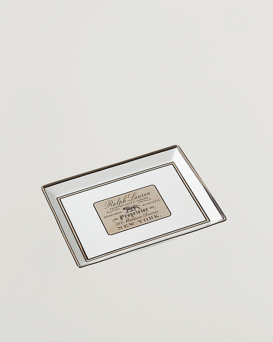 Hombres | Ralph Lauren Home Wincott Change Tray White | Ralph Lauren Home | Wincott Change Tray White