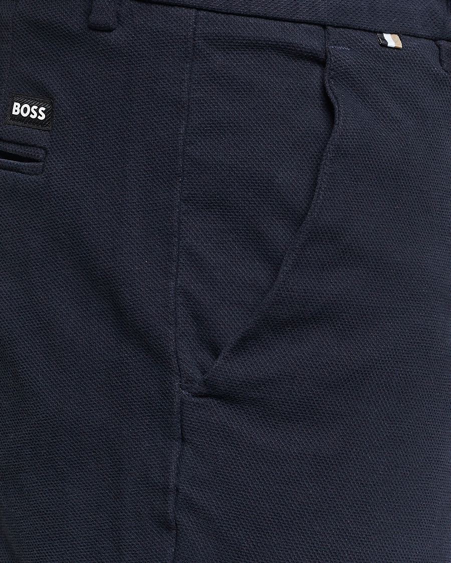 Hombres | Pantalones | BOSS BLACK | Kaito1 Cotton Chinos Dark Blue