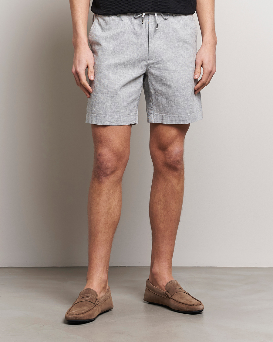 Hombres | Pantalones cortos | BOSS BLACK | Kane Drawstring Shorts Light Blue