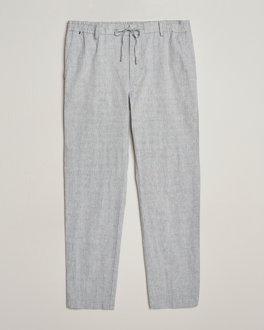 Hombres | Pantalones | BOSS BLACK | Kane Drawstring Pants Light Blue