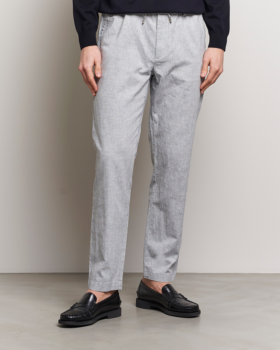 Hombres | Pantalones | BOSS BLACK | Kane Drawstring Pants Light Blue
