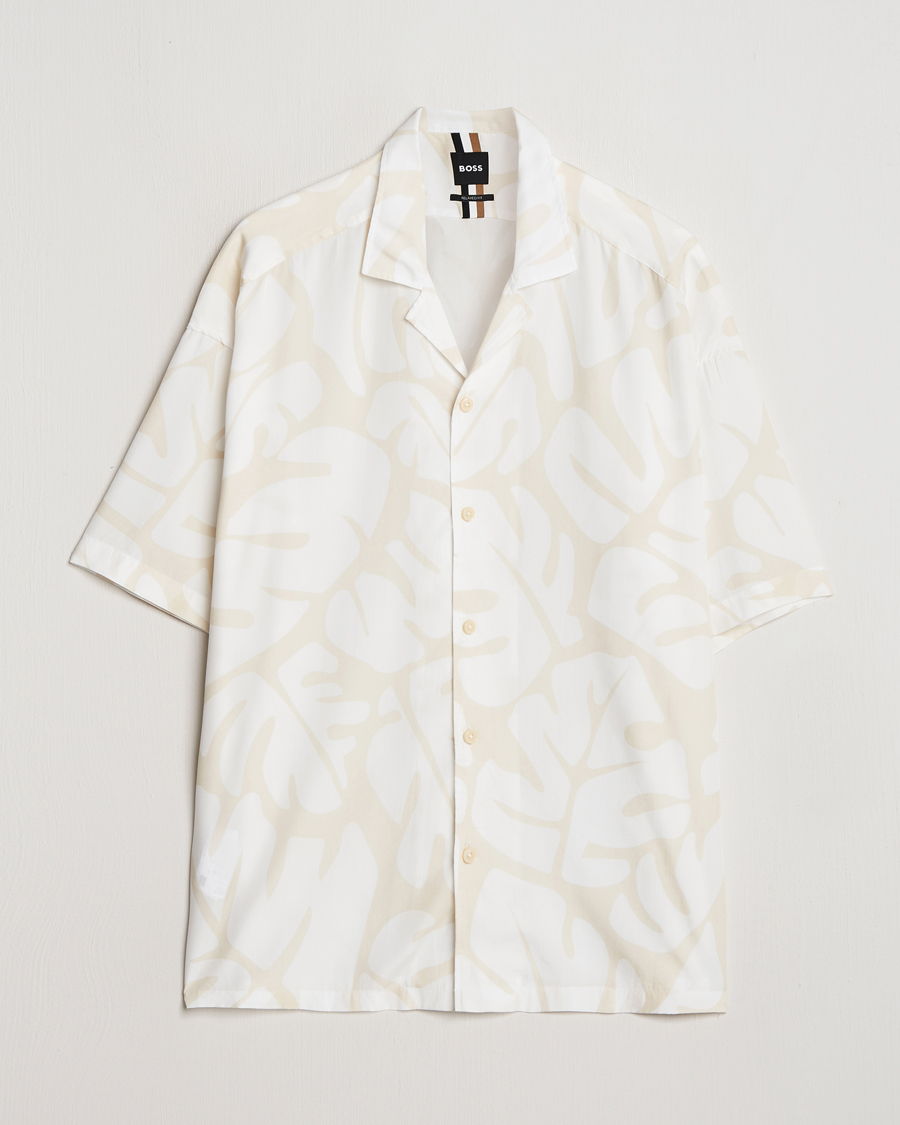 Hombres | Camisas | BOSS BLACK | Drew Short Sleeve Shirt Open White