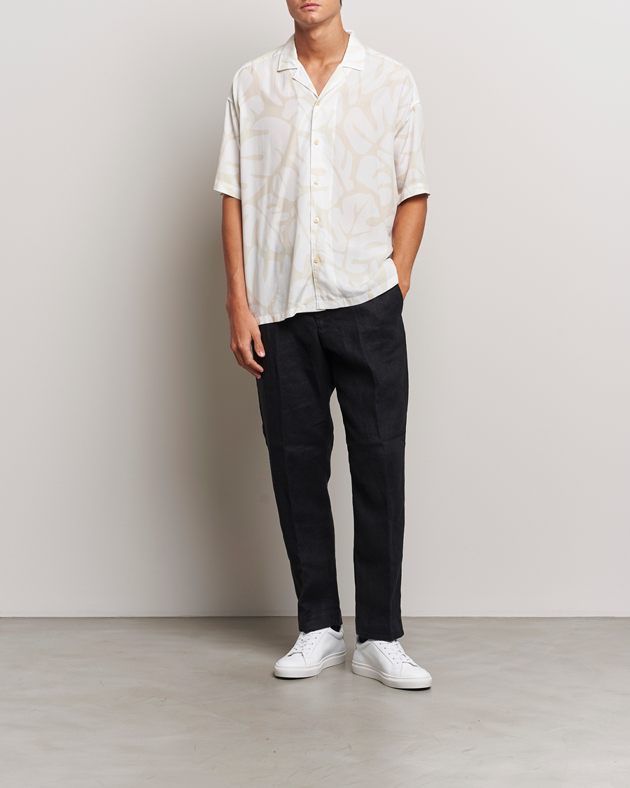 Hombres | Camisas | BOSS BLACK | Drew Short Sleeve Shirt Open White