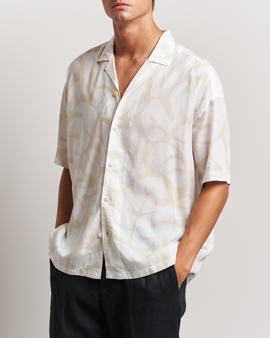 Hombres | Camisas | BOSS BLACK | Drew Short Sleeve Shirt Open White