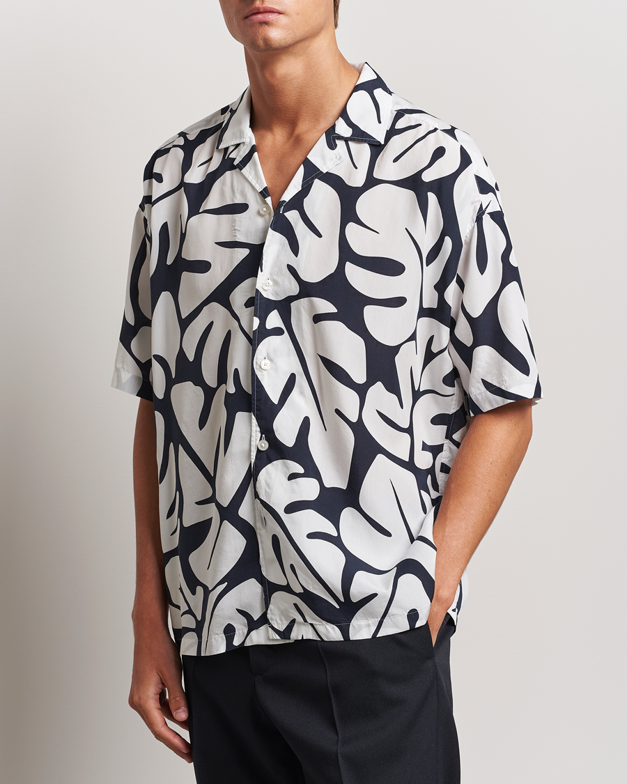 Hombres | Camisas | BOSS BLACK | Drew Short Sleeve Shirt Dark Blue