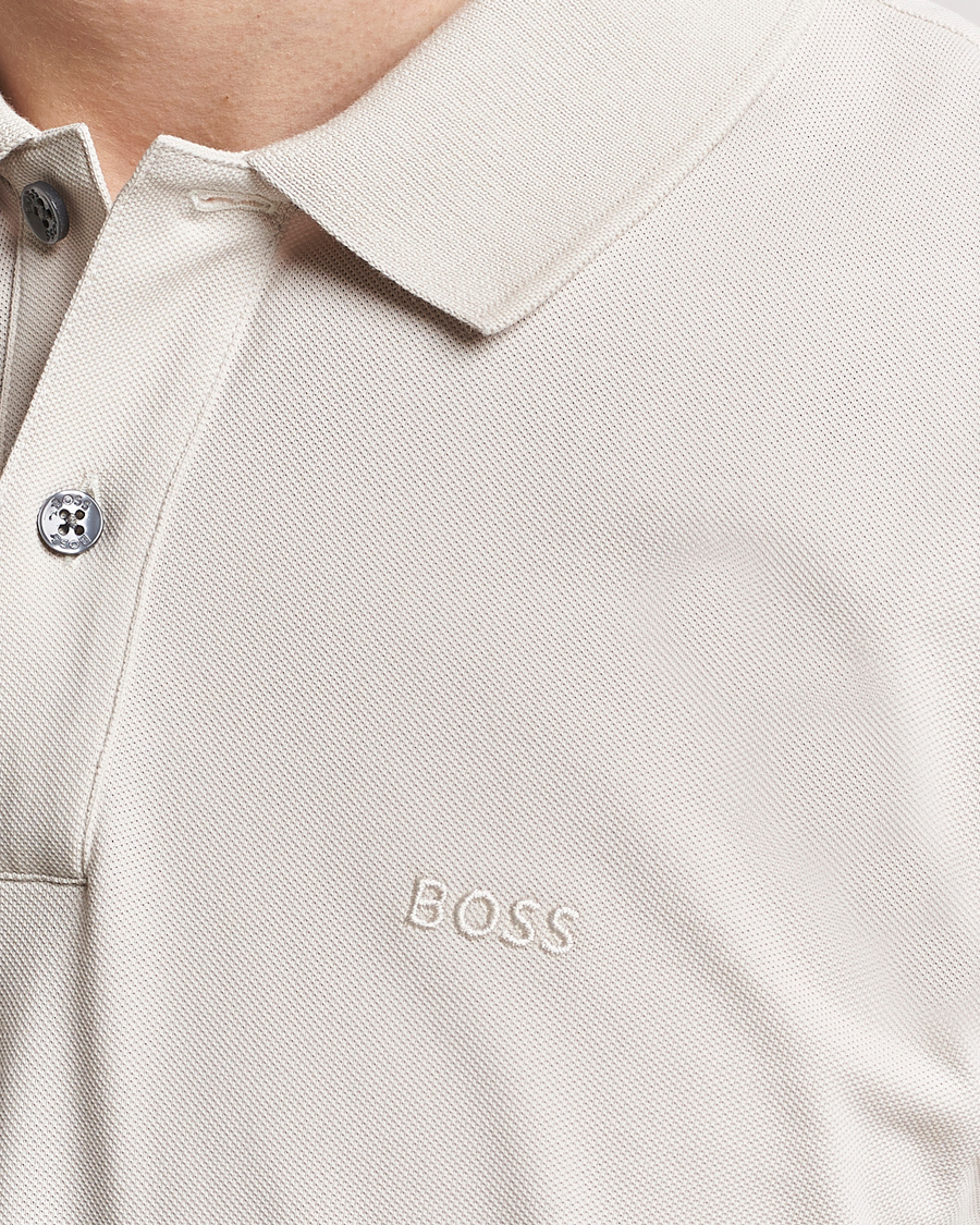 Hombres | Polos | BOSS BLACK | Pallas Polo Open White