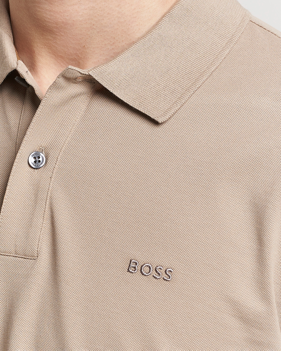 Hombres | Polos | BOSS BLACK | Pallas Polo Dark Beige