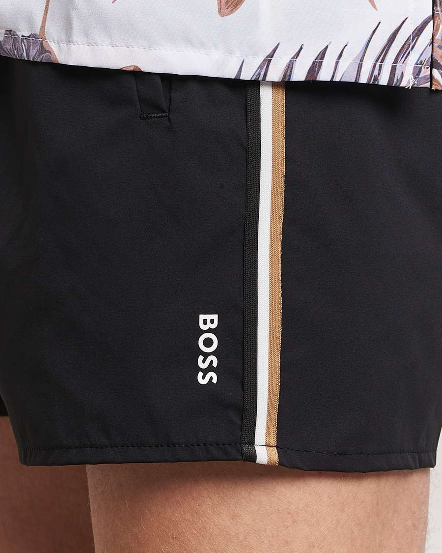 Hombres | Bañadores | BOSS BLACK | Iconic Swimshorts Black