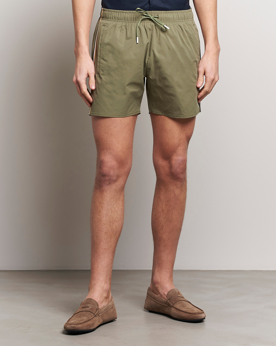 Hombres | Bañadores | BOSS BLACK | Iconic Swimshorts Green