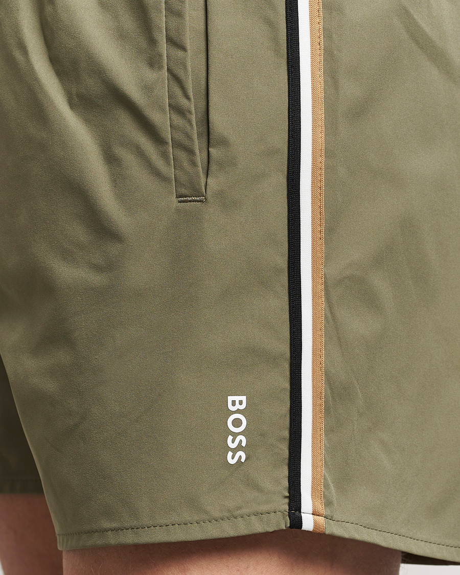 Hombres | Bañadores | BOSS BLACK | Iconic Swimshorts Green