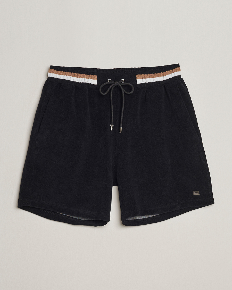 Hombres | Pantalones cortos | BOSS BLACK | Terry Shorts Black