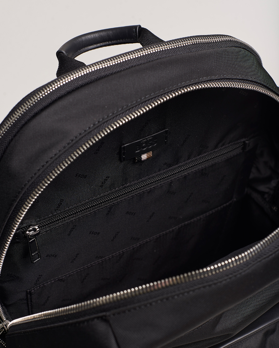 Hombres | BOSS BLACK Highway Backpack Black | BOSS BLACK | Highway Backpack Black