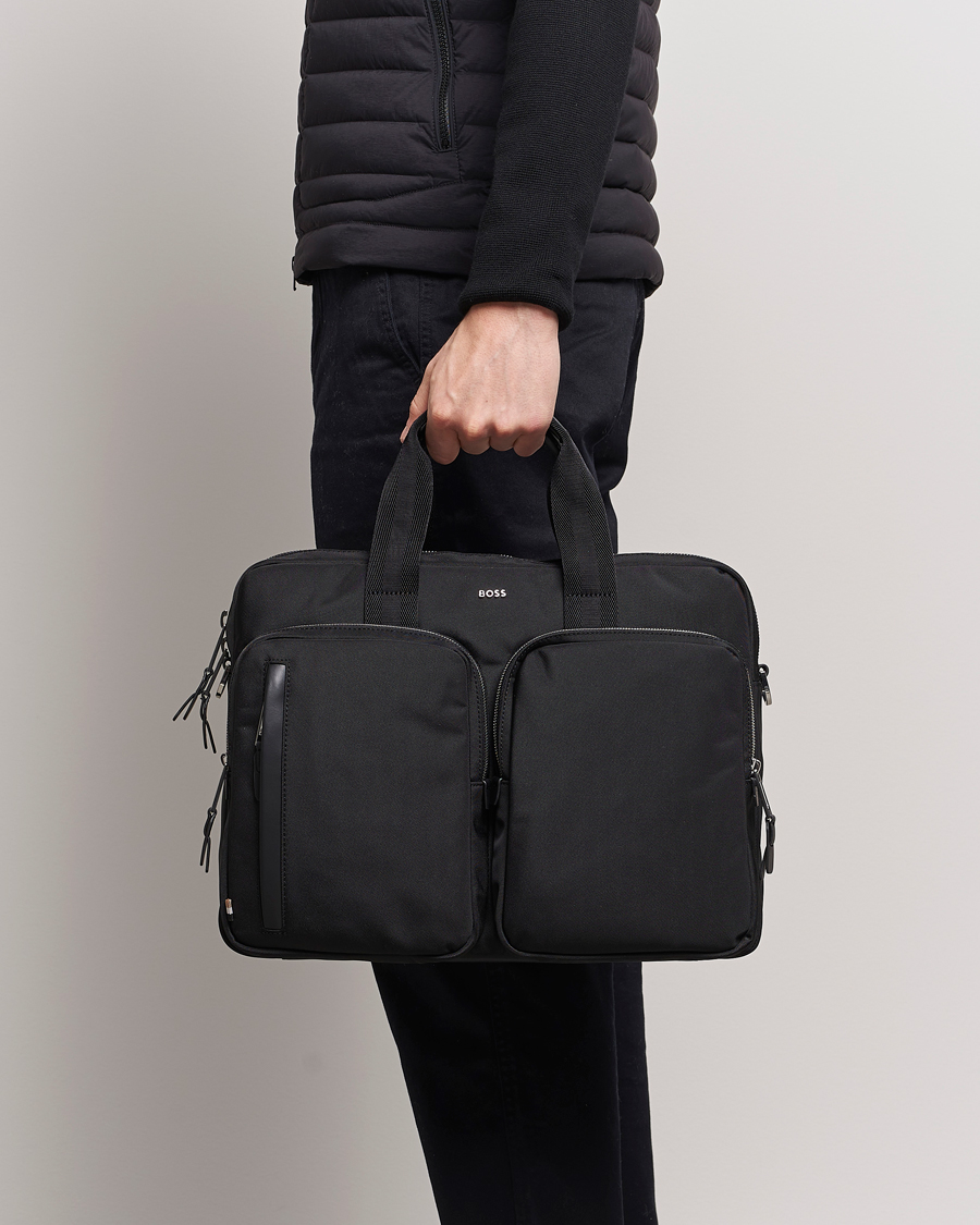 Hombres | BOSS BLACK Highway Document Case Black | BOSS BLACK | Highway Document Case Black