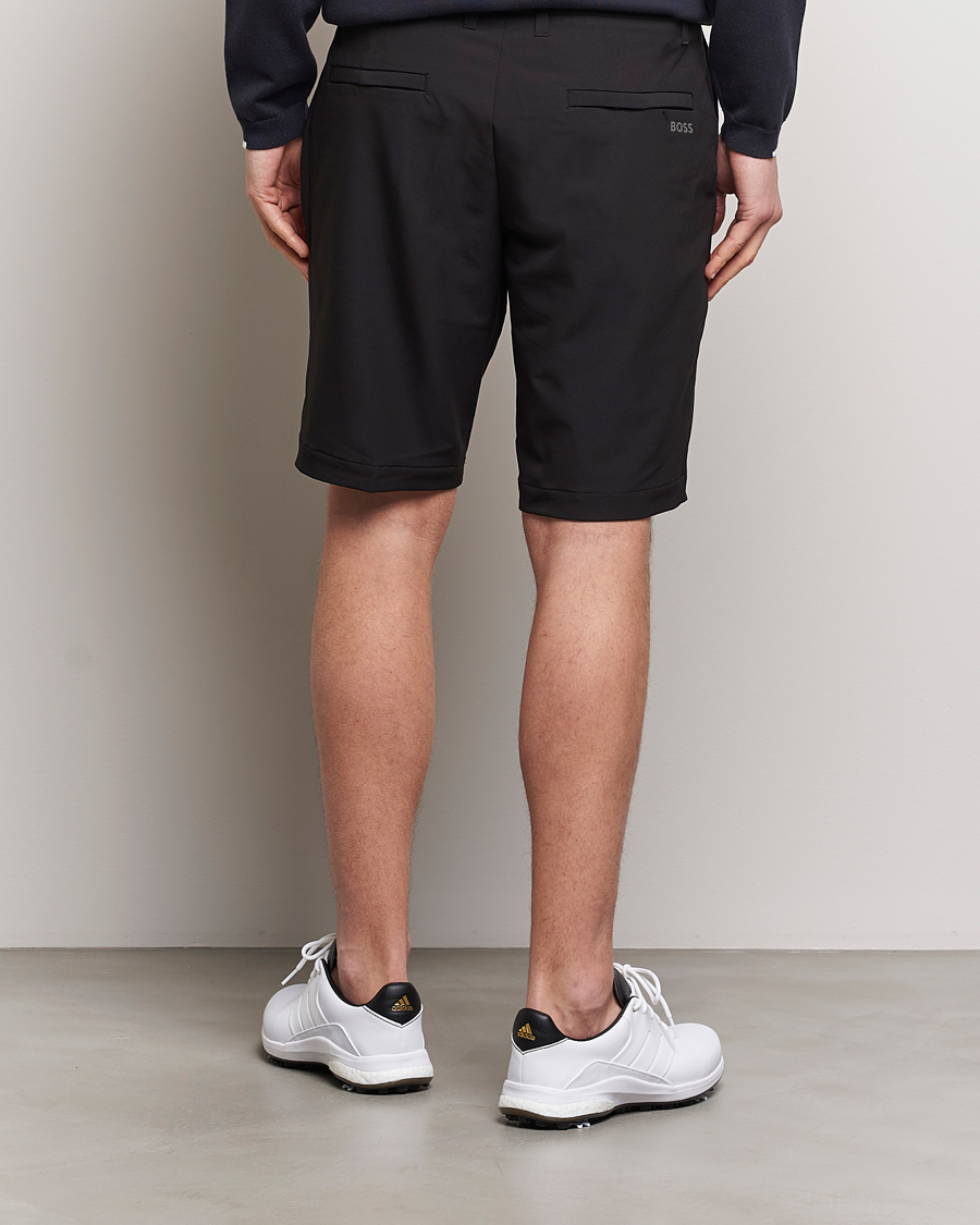 Hombres | Pantalones cortos | BOSS GREEN | Commuter Golf Shorts Black