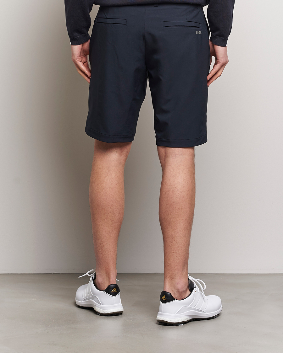 Hombres | Pantalones cortos | BOSS GREEN | Commuter Golf Shorts Dark Blue