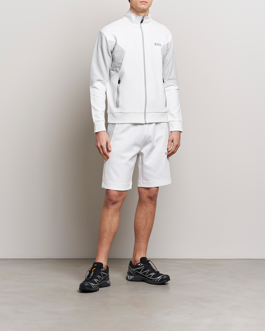 Hombres | Pantalones cortos | BOSS GREEN | Headlo Sweatshorts White