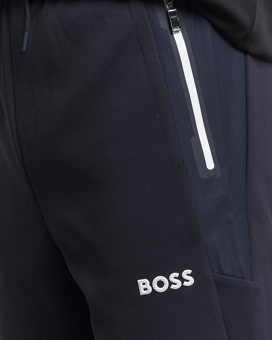 Hombres | Pantalones cortos | BOSS GREEN | Headlo Sweatshorts Dark Blue