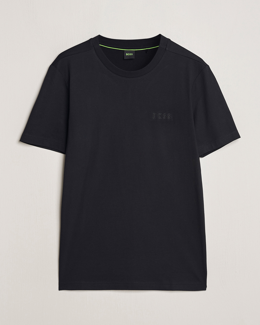 Hombres | Camisetas | BOSS GREEN | Crew Neck T-Shirt Black