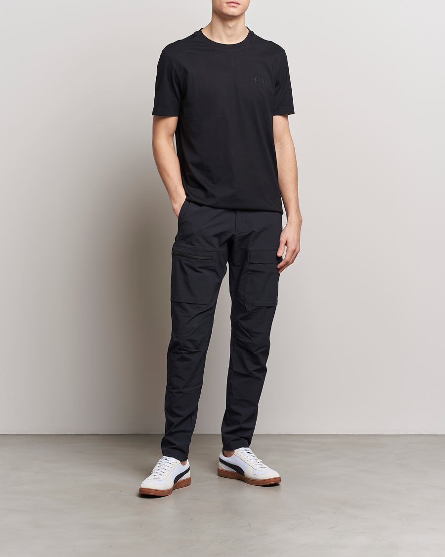 Hombres | Camisetas | BOSS GREEN | Crew Neck T-Shirt Black