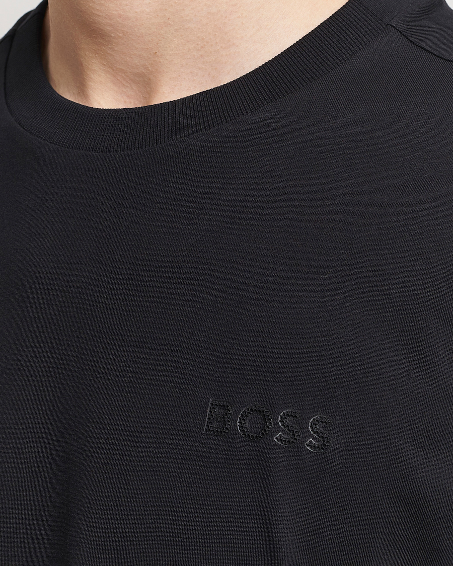Hombres | Camisetas | BOSS GREEN | Crew Neck T-Shirt Black