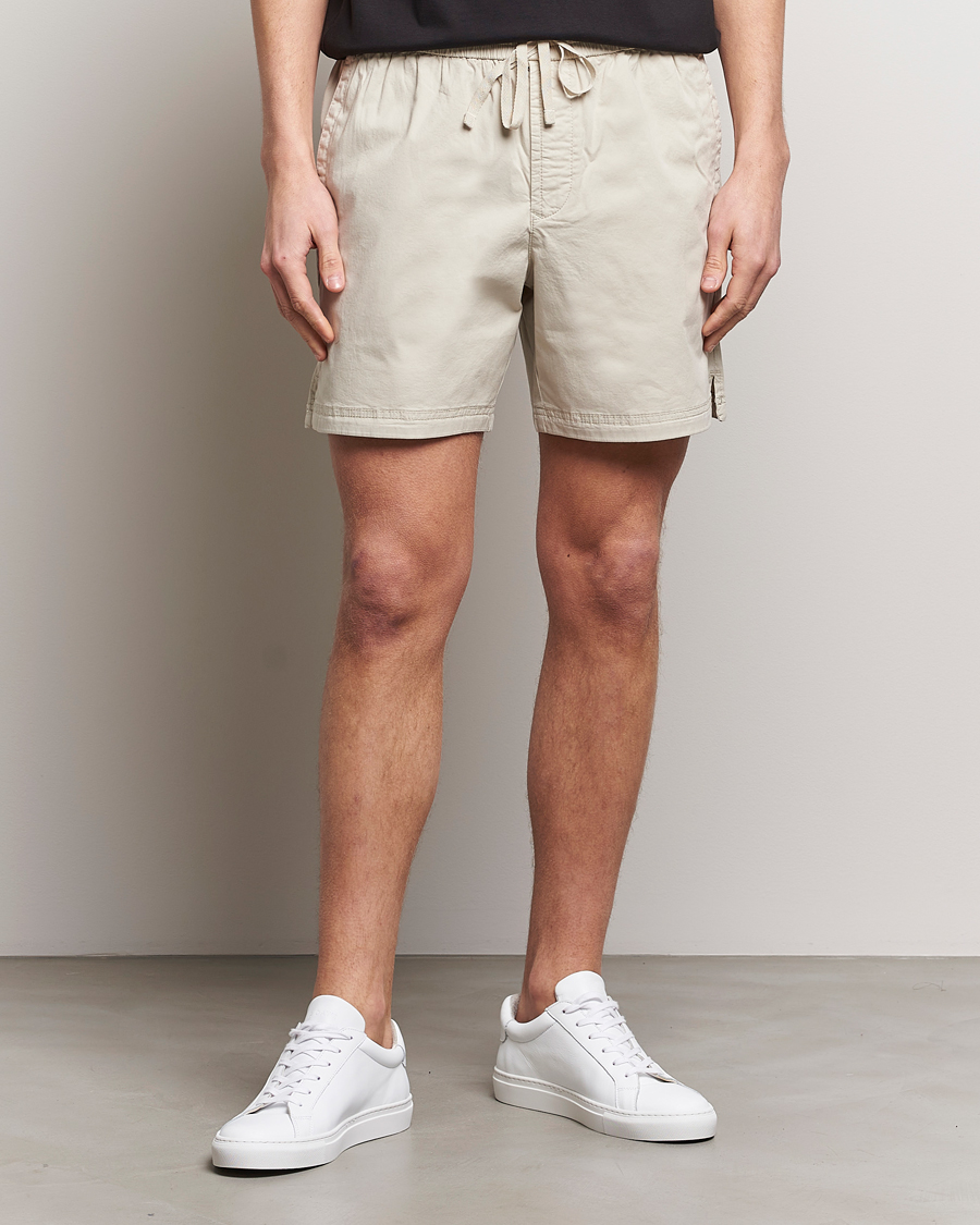 Hombres | Pantalones cortos de chándal | BOSS ORANGE | Sandrew Cotton Shorts Light Beige
