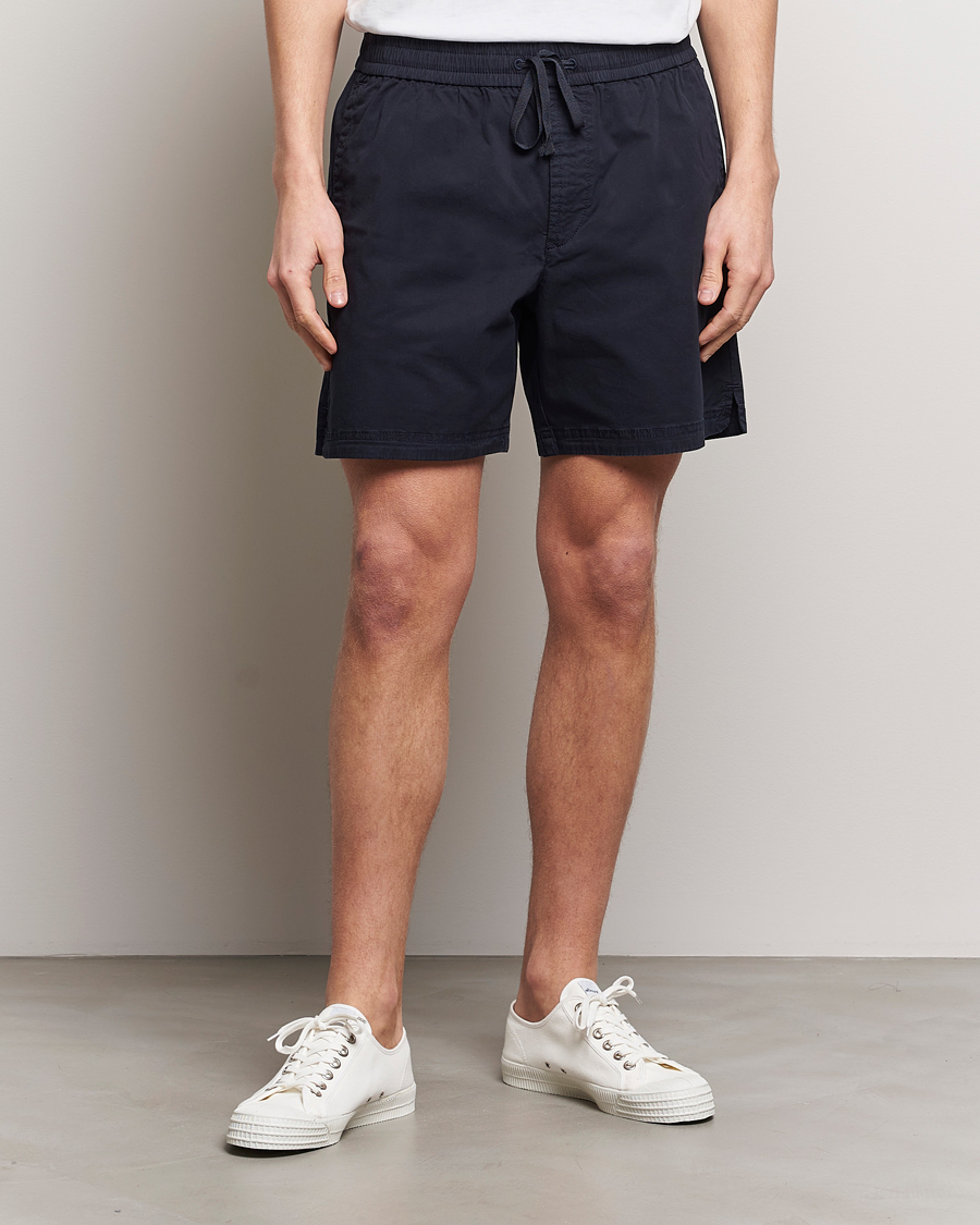 Hombres | Pantalones cortos de chándal | BOSS ORANGE | Sandrew Cotton Shorts Dark Blue