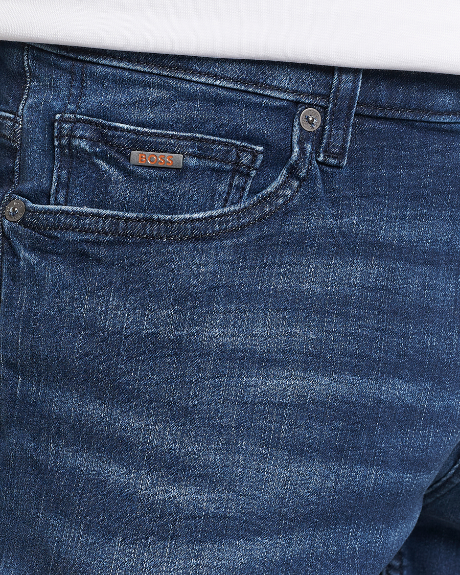 Hombres | Pantalones cortos | BOSS ORANGE | Delaware Jeans Shorts Navy