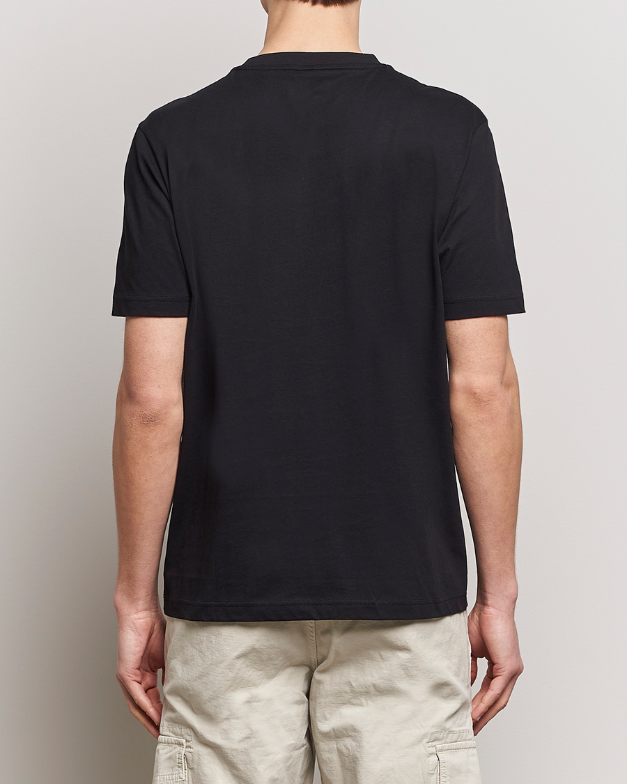 Hombres | Camisetas | BOSS ORANGE | Printed Crew Neck T-Shirt Black