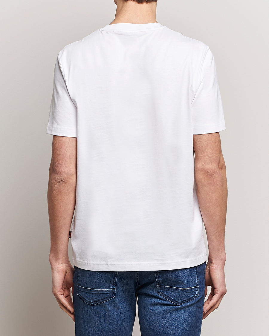 Hombres | Camisetas | BOSS ORANGE | Tucan Printed Crew Neck T-Shirt Natural