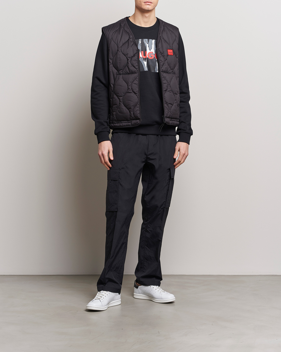 Hombres | Abrigos y chaquetas | HUGO | Bethano Vest Black