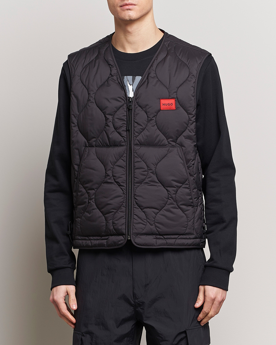 Hombres | Abrigos y chaquetas | HUGO | Bethano Vest Black